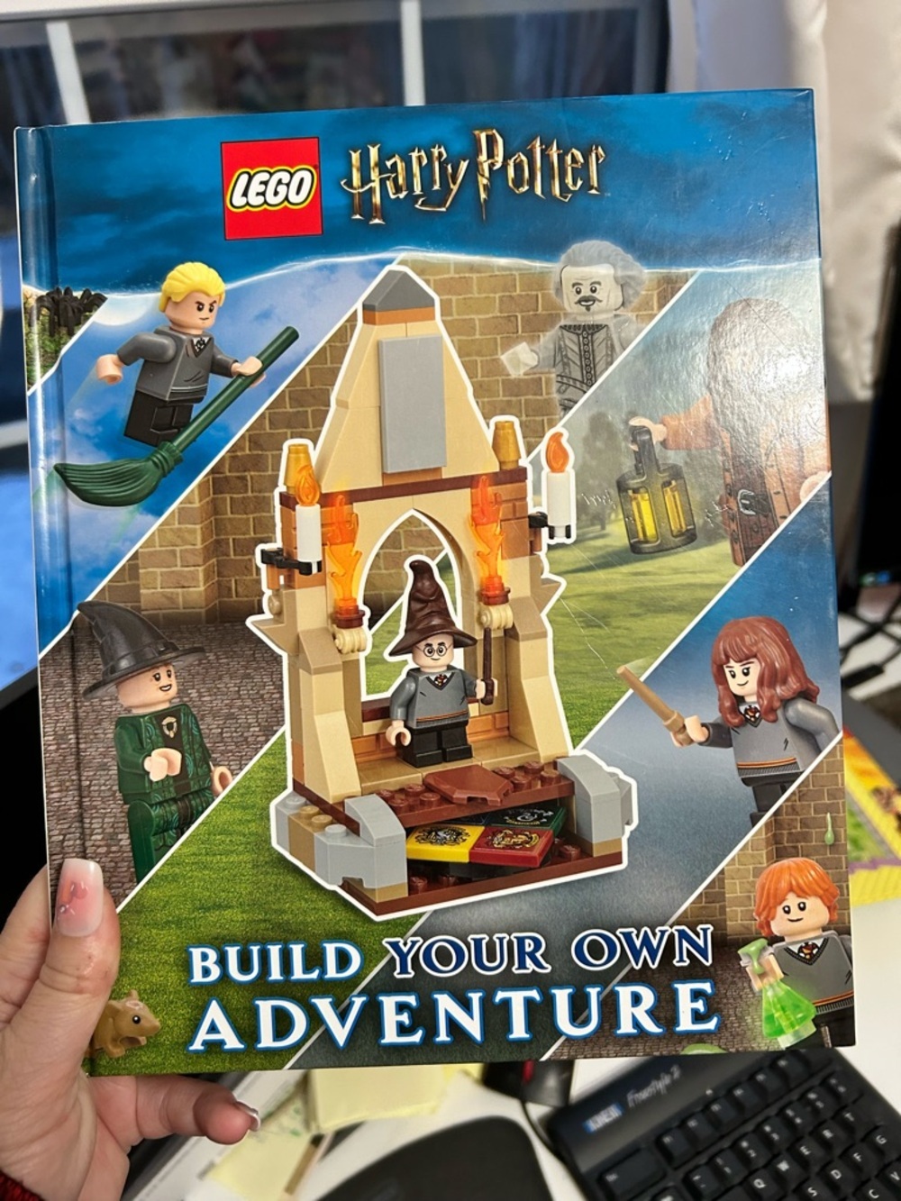 4/$100 LEGO Harry Potter Build Your Own Adventure - Blue Cover